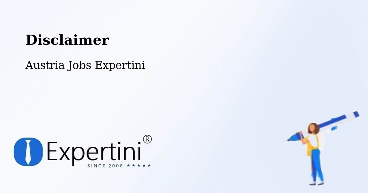 Disclaimer – Klaus - Austria Jobs Expertini